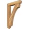 Ekena Millwork Legacy Arts & Crafts Rough Sawn Bracket, Western Red Cedar, 4"W x 26"D x 38"H BKT04X26X38LEC03RWR - alternate 1